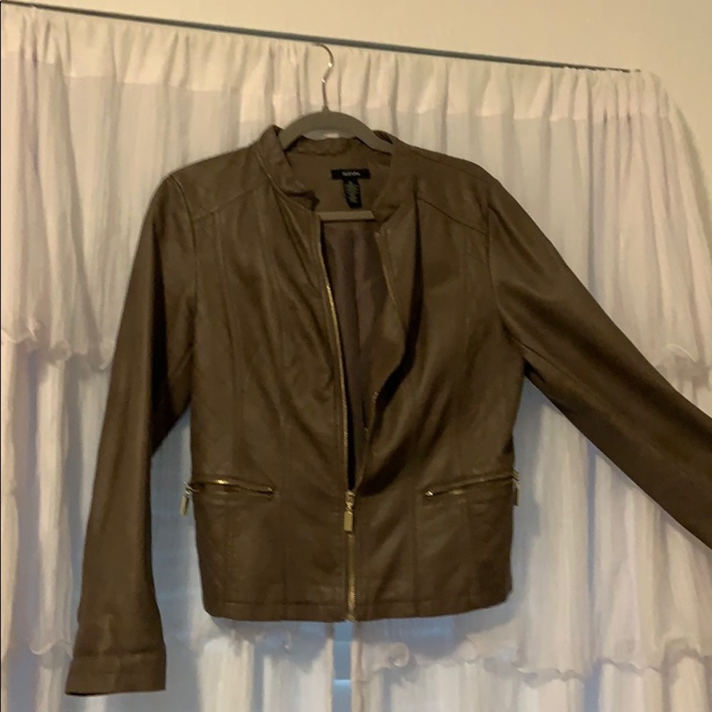 Leather jacket